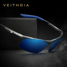 Load image into Gallery viewer, VEITHDIA Aluminum Magnesium Men's  Sunglasses Polarized Men Coating Mirror Glasses oculos Male Eyewear Accessories For Men 6562