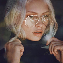 Load image into Gallery viewer, Classic Glasses Transparent Glasses Frame Retro Men Women Eyeglasses Brand  Optical Spectacle Frame Clear Lens Men's Glasses