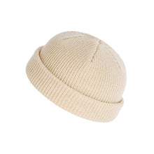 Load image into Gallery viewer, Unisex winter warm Men's knitted skullcap casual cuff brimless Hip Hop hat short melon ribbed ski fisherman docker beanie hats