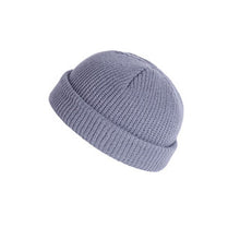 Load image into Gallery viewer, Unisex winter warm Men's knitted skullcap casual cuff brimless Hip Hop hat short melon ribbed ski fisherman docker beanie hats