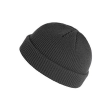 Load image into Gallery viewer, Unisex winter warm Men's knitted skullcap casual cuff brimless Hip Hop hat short melon ribbed ski fisherman docker beanie hats