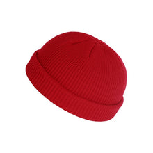 Load image into Gallery viewer, Unisex winter warm Men's knitted skullcap casual cuff brimless Hip Hop hat short melon ribbed ski fisherman docker beanie hats