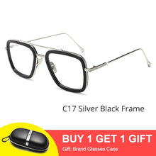 Load image into Gallery viewer, Tony Stark Sunglasses Men Vintage Retro Men's Glasses Iron Man 3 Sunglases Yellow Red Sun Glass 2019 Shades Men oculos W66218