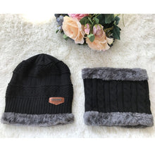 Load image into Gallery viewer, Nanci si Winter Wool Ski Hats Neck Warmer Beanies Knit Men's  Hats Caps Skullies Bonnet For Men Women Balaclava Head Caps