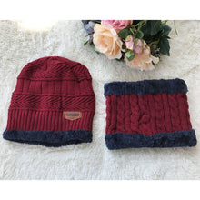 Load image into Gallery viewer, Nanci si Winter Wool Ski Hats Neck Warmer Beanies Knit Men's  Hats Caps Skullies Bonnet For Men Women Balaclava Head Caps