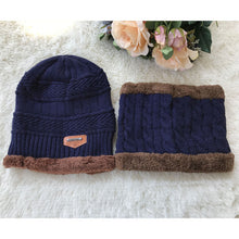 Load image into Gallery viewer, Nanci si Winter Wool Ski Hats Neck Warmer Beanies Knit Men's  Hats Caps Skullies Bonnet For Men Women Balaclava Head Caps