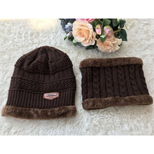 Load image into Gallery viewer, Nanci si Winter Wool Ski Hats Neck Warmer Beanies Knit Men's  Hats Caps Skullies Bonnet For Men Women Balaclava Head Caps
