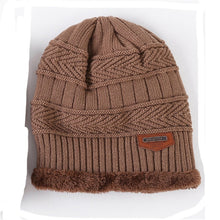 Load image into Gallery viewer, Nanci si Winter Wool Ski Hats Neck Warmer Beanies Knit Men's  Hats Caps Skullies Bonnet For Men Women Balaclava Head Caps