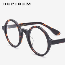 Load image into Gallery viewer, Acetate Optical Eyeglasses Frame Men New Retro Vintage Round Eye Glasses Women Spectacles Man Woman Optical Nerd Eyewear Zolman