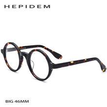 Load image into Gallery viewer, Acetate Optical Eyeglasses Frame Men New Retro Vintage Round Eye Glasses Women Spectacles Man Woman Optical Nerd Eyewear Zolman