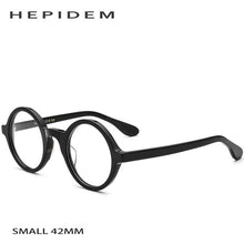 Load image into Gallery viewer, Acetate Optical Eyeglasses Frame Men New Retro Vintage Round Eye Glasses Women Spectacles Man Woman Optical Nerd Eyewear Zolman