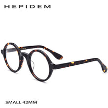 Load image into Gallery viewer, Acetate Optical Eyeglasses Frame Men New Retro Vintage Round Eye Glasses Women Spectacles Man Woman Optical Nerd Eyewear Zolman