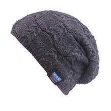 Load image into Gallery viewer, Xthree Men's Beanies Winter Skullies Knitted Hat Scarf  With Lining Wool Male Gorras Bonnet Winter Hats For Men Beanies Hats
