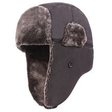 Load image into Gallery viewer, Men's Winter Snow Cap Thickening Plus Velvet Earmuffs Cycling Windproof Hat Skiing Earmuffs Fleece Hat Outdoor Sport Fishing Cap