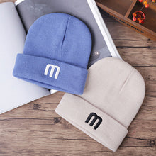 Load image into Gallery viewer, MEITEWOFU Men's Women's Winter Hat Knitted Wool Beanie Female Fashion Casual Outdoor Mask Ski Caps Thick Warm Hats For Women Men