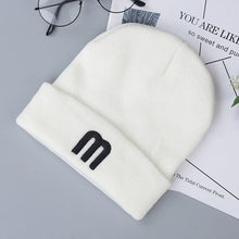 Load image into Gallery viewer, MEITEWOFU Men's Women's Winter Hat Knitted Wool Beanie Female Fashion Casual Outdoor Mask Ski Caps Thick Warm Hats For Women Men