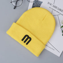 Load image into Gallery viewer, MEITEWOFU Men's Women's Winter Hat Knitted Wool Beanie Female Fashion Casual Outdoor Mask Ski Caps Thick Warm Hats For Women Men
