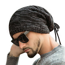 Load image into Gallery viewer, Fashion Men's Hats Winter Hats for Women Knitted Caps Beanies Autumn Women Skullies Beanies Wholesale Neck Warm Ring for Men