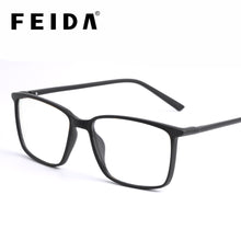Load image into Gallery viewer, FEIDA Square Computer Glasses Anti Blue Light Blocking Glasses Clear Eye Glass Frames for Men Retro Men's Anti Blue Ray Glasses