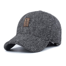 Load image into Gallery viewer, New Men's Woolen Hat Men Thick Warm Baseball Cap Snapback Bonnet Autumn Winter Fashion Male Outdoor Ski Cycling Dad Hats Gorro