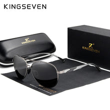 Load image into Gallery viewer, KINGSEVEN Brand Design Aluminum Men's Sunglasses Polarized High Definition Lens Driving Mirror Sun glasses Women Gafas De Sol
