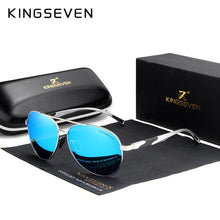 Load image into Gallery viewer, KINGSEVEN Brand Design Aluminum Men's Sunglasses Polarized High Definition Lens Driving Mirror Sun glasses Women Gafas De Sol