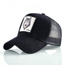 Load image into Gallery viewer, TQMSMY Summer Unisex Hip Hop Embroidered Animal Men Baseball Caps Women Breathable Mesh Snapback Hats Men's Trucker Hats Cap