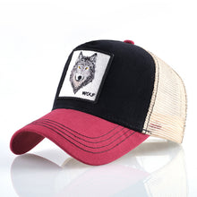Load image into Gallery viewer, TQMSMY Summer Unisex Hip Hop Embroidered Animal Men Baseball Caps Women Breathable Mesh Snapback Hats Men's Trucker Hats Cap