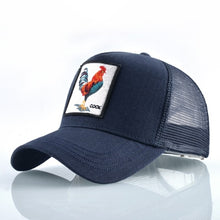 Load image into Gallery viewer, TQMSMY Summer Unisex Hip Hop Embroidered Animal Men Baseball Caps Women Breathable Mesh Snapback Hats Men's Trucker Hats Cap
