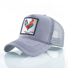 Load image into Gallery viewer, TQMSMY Summer Unisex Hip Hop Embroidered Animal Men Baseball Caps Women Breathable Mesh Snapback Hats Men's Trucker Hats Cap