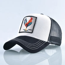 Load image into Gallery viewer, TQMSMY Summer Unisex Hip Hop Embroidered Animal Men Baseball Caps Women Breathable Mesh Snapback Hats Men's Trucker Hats Cap