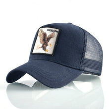 Load image into Gallery viewer, TQMSMY Summer Unisex Hip Hop Embroidered Animal Men Baseball Caps Women Breathable Mesh Snapback Hats Men's Trucker Hats Cap