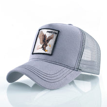 Load image into Gallery viewer, TQMSMY Summer Unisex Hip Hop Embroidered Animal Men Baseball Caps Women Breathable Mesh Snapback Hats Men's Trucker Hats Cap