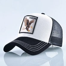 Load image into Gallery viewer, TQMSMY Summer Unisex Hip Hop Embroidered Animal Men Baseball Caps Women Breathable Mesh Snapback Hats Men's Trucker Hats Cap