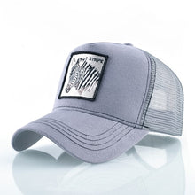 Load image into Gallery viewer, TQMSMY Summer Unisex Hip Hop Embroidered Animal Men Baseball Caps Women Breathable Mesh Snapback Hats Men's Trucker Hats Cap