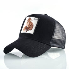 Load image into Gallery viewer, TQMSMY Summer Unisex Hip Hop Embroidered Animal Men Baseball Caps Women Breathable Mesh Snapback Hats Men's Trucker Hats Cap
