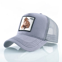 Load image into Gallery viewer, TQMSMY Summer Unisex Hip Hop Embroidered Animal Men Baseball Caps Women Breathable Mesh Snapback Hats Men's Trucker Hats Cap