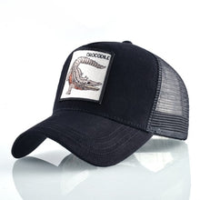 Load image into Gallery viewer, TQMSMY Summer Unisex Hip Hop Embroidered Animal Men Baseball Caps Women Breathable Mesh Snapback Hats Men's Trucker Hats Cap