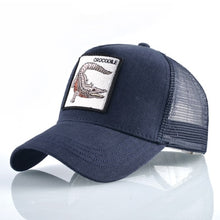 Load image into Gallery viewer, TQMSMY Summer Unisex Hip Hop Embroidered Animal Men Baseball Caps Women Breathable Mesh Snapback Hats Men's Trucker Hats Cap