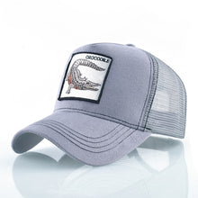 Load image into Gallery viewer, TQMSMY Summer Unisex Hip Hop Embroidered Animal Men Baseball Caps Women Breathable Mesh Snapback Hats Men's Trucker Hats Cap