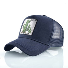 Load image into Gallery viewer, TQMSMY Summer Unisex Hip Hop Embroidered Animal Men Baseball Caps Women Breathable Mesh Snapback Hats Men's Trucker Hats Cap