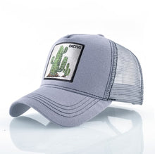Load image into Gallery viewer, TQMSMY Summer Unisex Hip Hop Embroidered Animal Men Baseball Caps Women Breathable Mesh Snapback Hats Men's Trucker Hats Cap