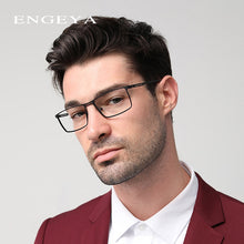 Load image into Gallery viewer, Men's Super Light Metal Optical Glasses Frame,Uinque Glasses Legs Brand Designer Prescription Eye Glasses Frame For Men #IP9009