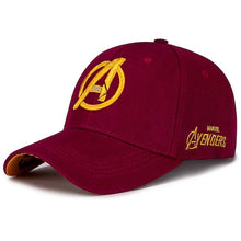 Load image into Gallery viewer, High Quality Men's Baseball Cap Snapback Caps for Adult Hip Hop Casual Outddoor Hat Unisex Hats Women Gorras Marvel Letter hat