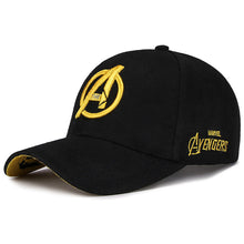 Load image into Gallery viewer, High Quality Men's Baseball Cap Snapback Caps for Adult Hip Hop Casual Outddoor Hat Unisex Hats Women Gorras Marvel Letter hat