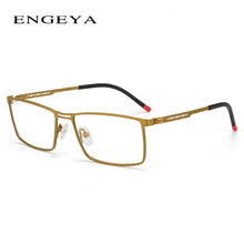 Load image into Gallery viewer, Men's Super Light Metal Optical Glasses Frame,Uinque Glasses Legs Brand Designer Prescription Eye Glasses Frame For Men #IP9009